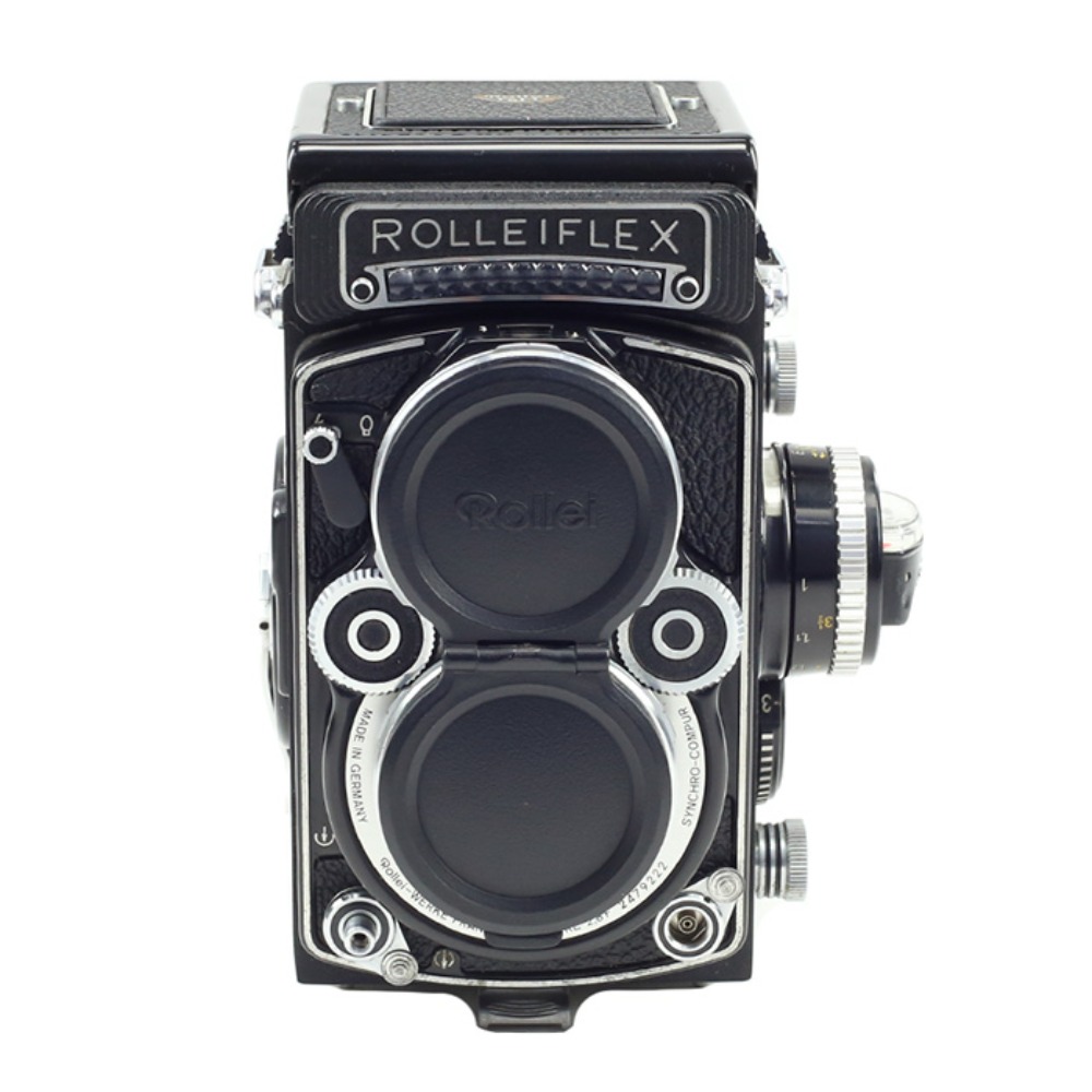 롤라이플렉스 Rolleiflex 2.8F White face - Planar 80mm F2.8 노출 정상 작동 (4143)